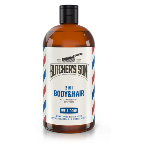 Butcher's Son 2in1 Body&Hair Well Done sprchový gel a šampon 420 ml