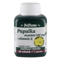 MedPharma Pupalka dvouletá 500 mg + vitamin E 67 tobolek