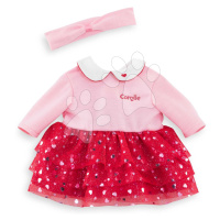 Oblečení Dress & Headband Heart Petals Mon Premier Poupon Corolle pro panenku 30 cm od 18 měsíců