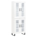 vidaXL Skříň highboard bílá 69,5 x 34 x 180 cm kompozitní dřevo