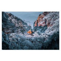 Fotografie Gorgeous pagoda at Huangshan Mountain, Anhui, Jackyenjoyphotography, 40 × 26.7 cm