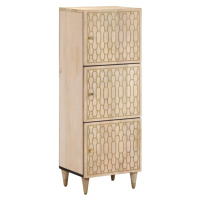 vidaXL Skříň highboard 40 x 33 x 110 cm masivní mangovníkové dřevo