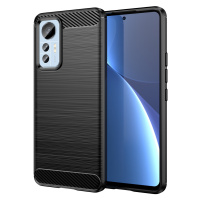 Carbon silikonové pouzdro na Xiaomi 12 LITE Black