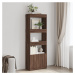 vidaXL Skříň highboard hnědý dub 63 x 33 x 180 cm kompozitní dřevo