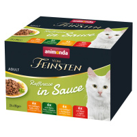 Animonda vom Feinsten Adult Raffinesse in Sauce Adult - míchané balení - výhodné balení: 48 × 85