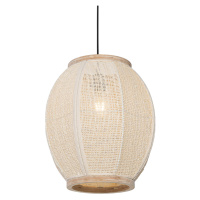 Orientální závěsná lampa natural 35 cm - Rob