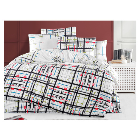 Brotex Povlečení Satén 140x200, 70x90cm Geometry