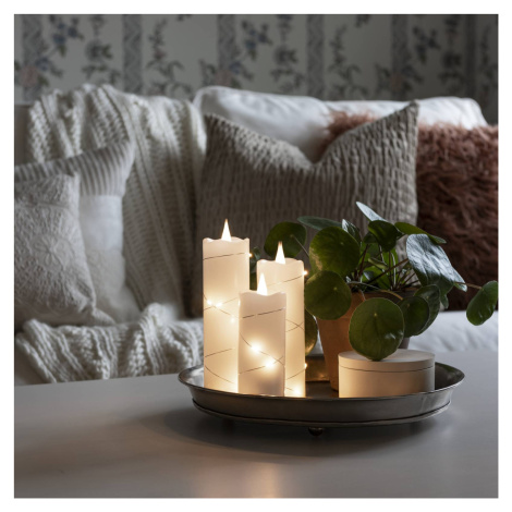 Konstsmide Christmas LED vosková svíčka bílá Barva světla teplá bílá 15,2 cm Konstmide