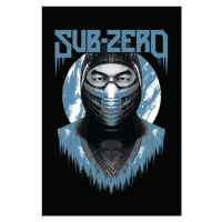 Umělecký tisk Mortal Kombat - Sub-Zero, 26.7 × 40 cm