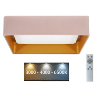 Brilagi Brilagi - LED Stmívatelné svítidlo VELVET SQUARE LED/24W/230V + DO růžová