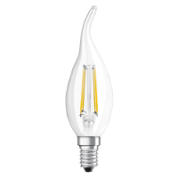 LED žárovka LED E14 BA35 3,4W = 40W 470lm 2700K Teplá 300° CRI90 Filament OSRAM SUPERSTAR+ Stmív