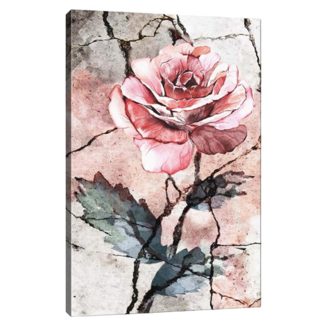 Nástěnný obraz na plátně Tablo Center Rose, 40 x 60 cm Vavien Artwork