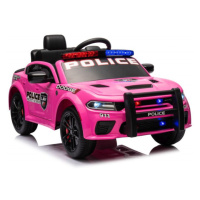 Elektrické autíčko Dodge Pink Police