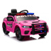 Elektrické autíčko Dodge Pink Police