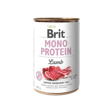 Brit Care Brit Dog Mono Protein Lamb konzerva jehněčí 400g