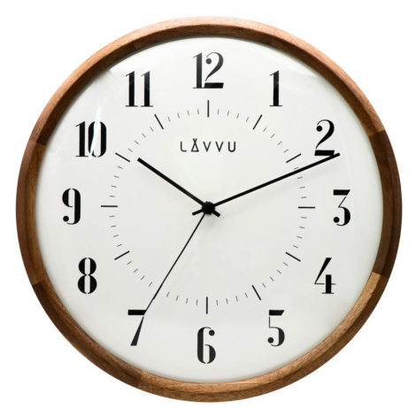 LAVVU LCS4110 - Dřevěné hodiny s plynulým chodem