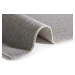 BT Carpet - Hanse Home koberce Běhoun Nature 103533 Silver Grey – na ven i na doma - 80x350 cm