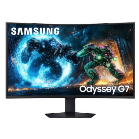 SAMSUNG MT LED LCD Monitor 37" (G75F) - Prohnutý, VA, 4K UHD, 1ms, 165hz, DP, HDMI