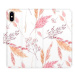 iSaprio flip pouzdro Ornamental Flowers pro iPhone X/XS