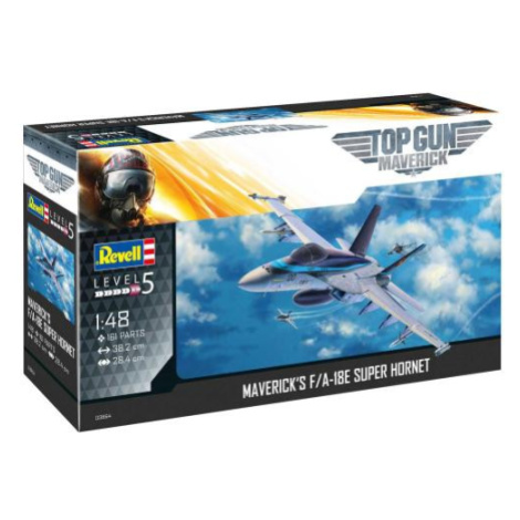 Plastic modelky letadlo 03864 - F / A-18E Super Hornet "Top Gun" (1:48) Revell