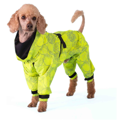 Ochranná pláštěnka pro psy Paikka - žlutý tenis Velikost: 50