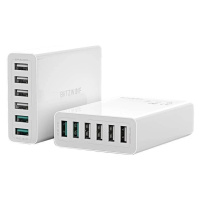 Nabíječka  Blitzwolf BW-S15 Charger 6x USB , QC 3.0, 60 W (white)