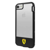 Kryt Ferrari - Hard Case Apple iPhone 7 - Transparent ( FEHCP7BISBK)