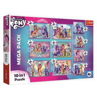 Trefl Puzzle My Little Pony: Zářiví poníci mega pack 10v1