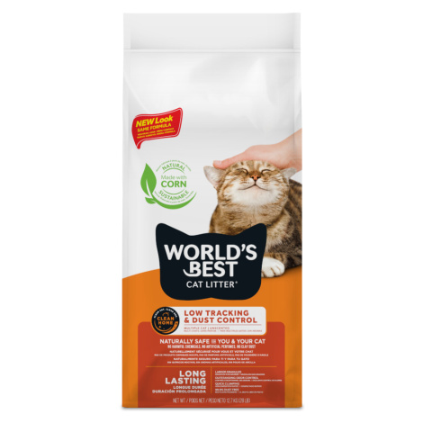 Kočkolit World‘s Best Cat Litter Low-Tracking - 2 x 12,7 kg World's Best