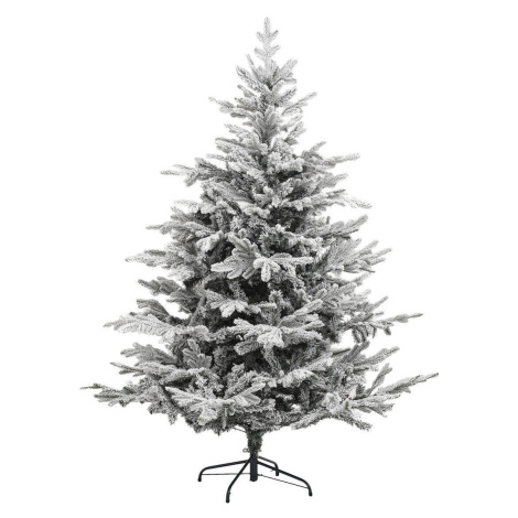 Fééric Lights and Christmas, Umělý vánoční stromeček na kovovém stojanu, s umělým sníhem, 150 cm