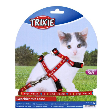 Postroj (trixie) pro koťata KITTY CAT  - 21-33/8mm/1,20cm