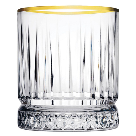 Pasabahce Elysia Gold Sklenice na whisky, 0,21 l, balení 4 ks