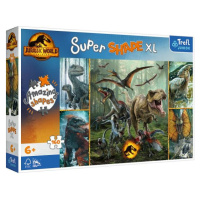 TREFL Super Shape XL Jurský svět: Neobvyklí dinosauři 160 dílků
