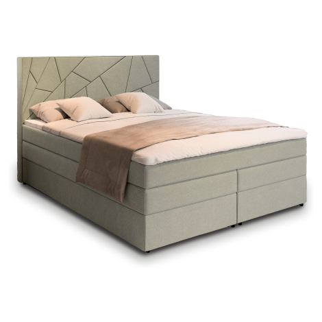 MSL Kontinentální čalouněná postel TAMARA (180 x 200 cm) Barva látky: INARI 80