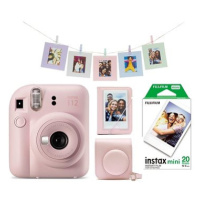 Fujifilm Instax Mini 12 Pink + Mini 12 ACC kit + 2x10 film