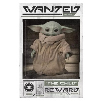 Plakát Star Wars: Mandalorian - Wanted the Child