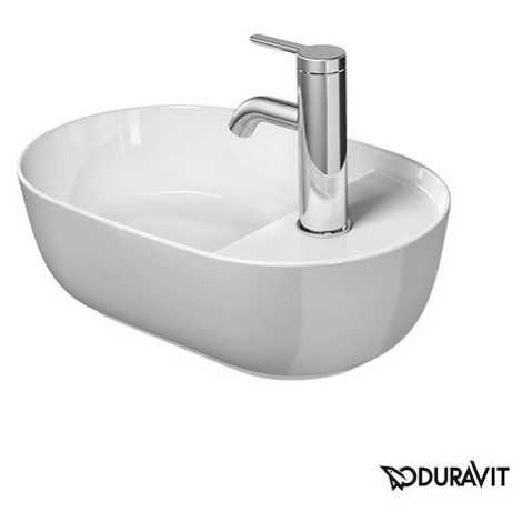 Umyvadlo na desku Duravit Luv 42x27 cm otvor pro baterii, bez přetoku 0381420000