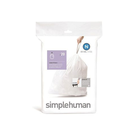 Simplehuman Typ N 45-50 l, zatahovací, 20 ks