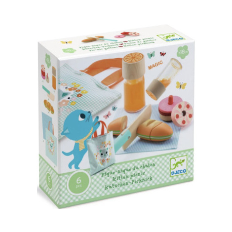 Jídelní set - Piknik s koťátkem DJECO