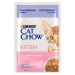 Cat Chow, 26 x 85 g - 22 + 4 zdarma! - Kitten jehněčí a cuketa