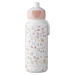 Dětská lahev v bílé a světle růžové barvě 400 ml Flowers & butterflies – Mepal