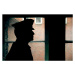 Fotografie Silhouette of a prison/police warden, Klubovy, 40x26.7 cm