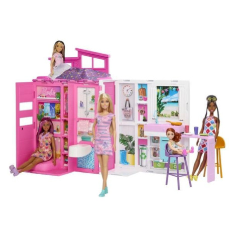 BRB domeček s panenkou Barbie Mattel