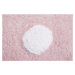 Lorena Canals koberce Přírodní koberec, ručně tkaný Polka Dots Pink-White Rozměry koberců: 120x1