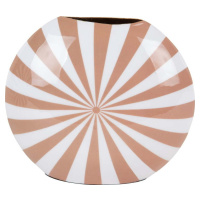 Bílo-oranžová váza (výška 19 cm) Candy Swirl – PT LIVING