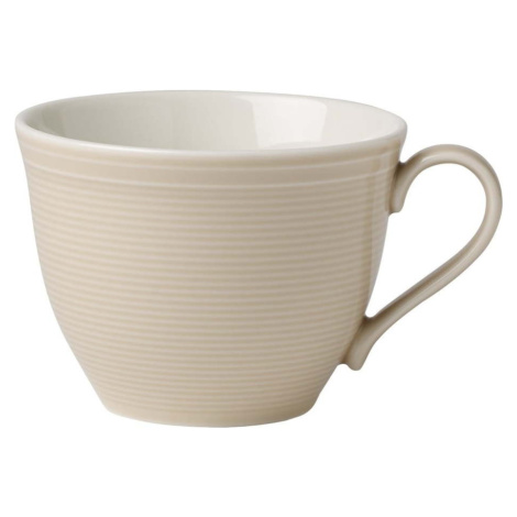 Bílo-béžový porcelánový šálek na kávu Villeroy & Boch Like Color Loop, 250 ml