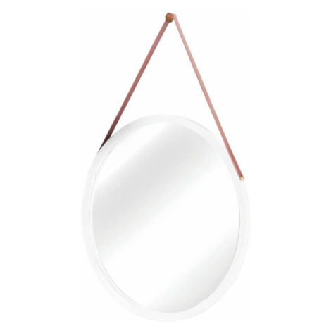 Zrcadlo LEMI 1, bambus/bílá Tempo Kondela