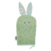 EKO Žínka bavlněná s oušky Bunny Olive green 20x15 cm