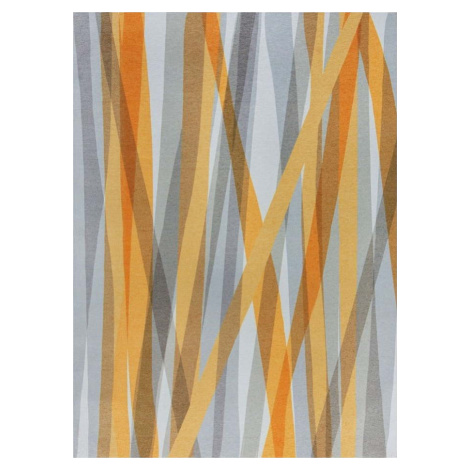 Oranžovo-šedý pratelný koberec 170x120 cm MATCH Isabella - Flair Rugs