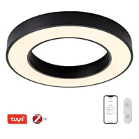 IMMAX NEO PASTEL SLIM Smart stropní svítidlo 60 x 7 cm, 53 W, černé, Zigbee 3.0